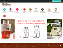 Tablet Screenshot of cukieteria.pl